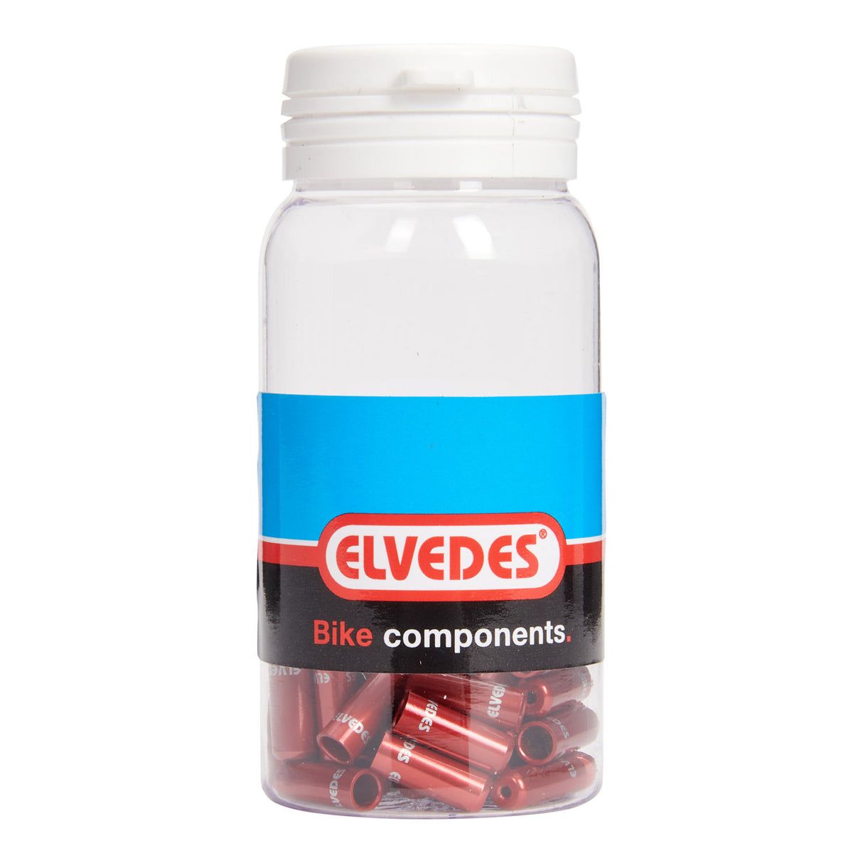 Elvedes Kabelkappe 4,2 mm Dichtung Alu rot (50 Stück)