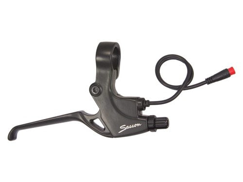 Saccon Satz Bremshebel E-Bike M Switch Schwarz Silber