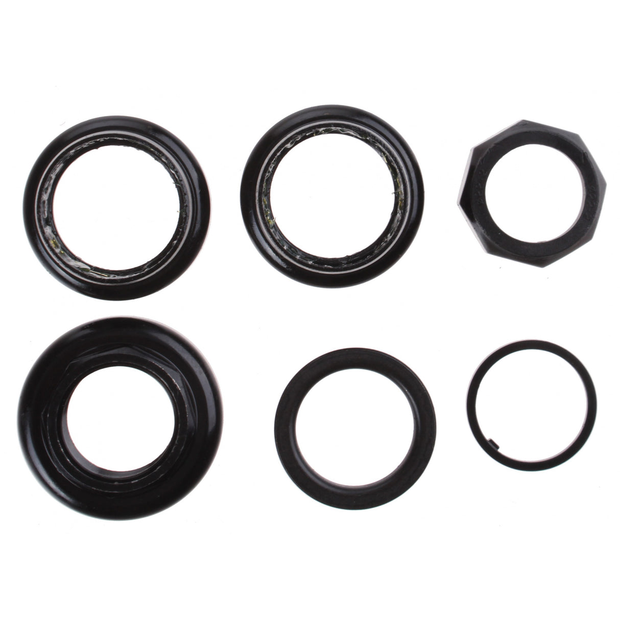 Stallkopf Set MHS ohne Kappe 1 Zoll schwarz