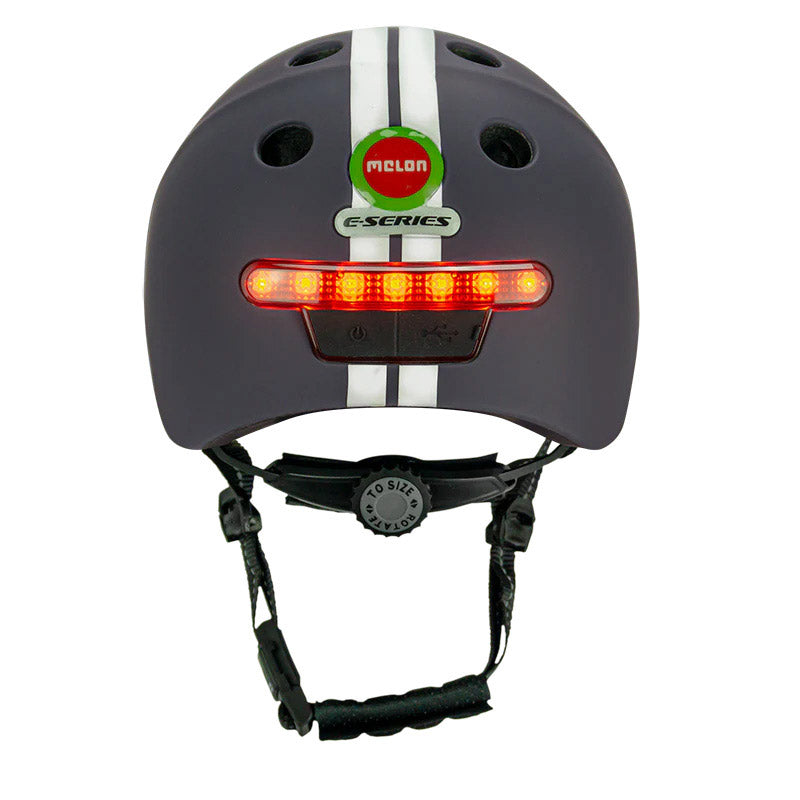 Melonenhelm mit Beleuchtung E-Serie Highway XL-XXL