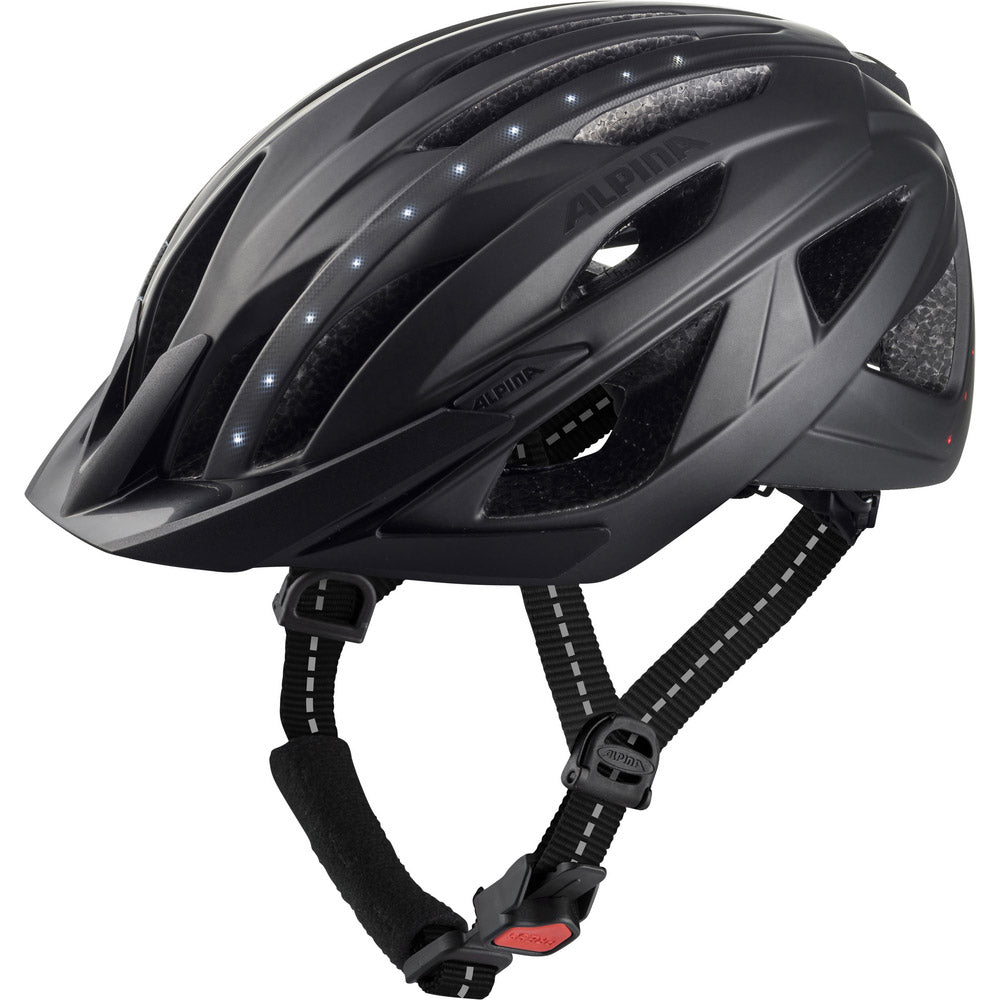 Olympische Sportbekleidung Alpina Sport Urban Helma Haga führte 55-59 Matt Black