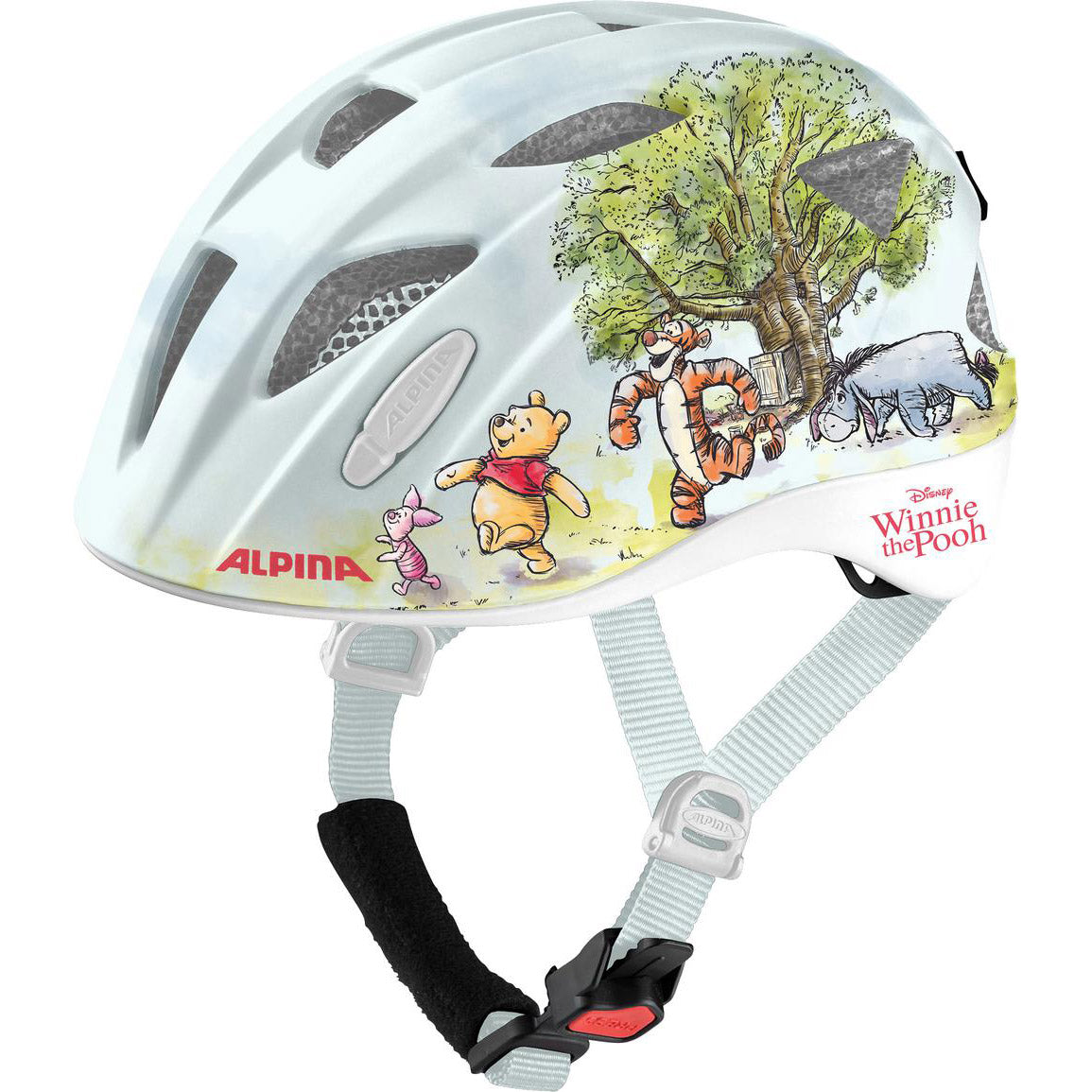 Olympische Sportbekleidung Alpina Sports Kinderhelm Ximo Disney Winnie Pooh 45-49 Glanz