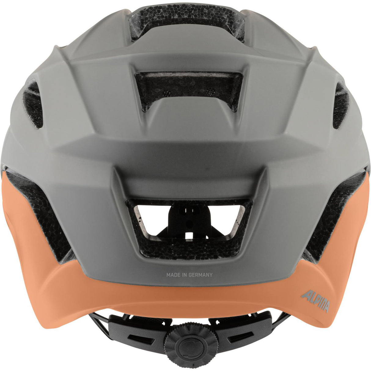 Olympischer Sportbekleidung Sport MTB Helm Kamloop 56-59 Mattgrau Pfirsich