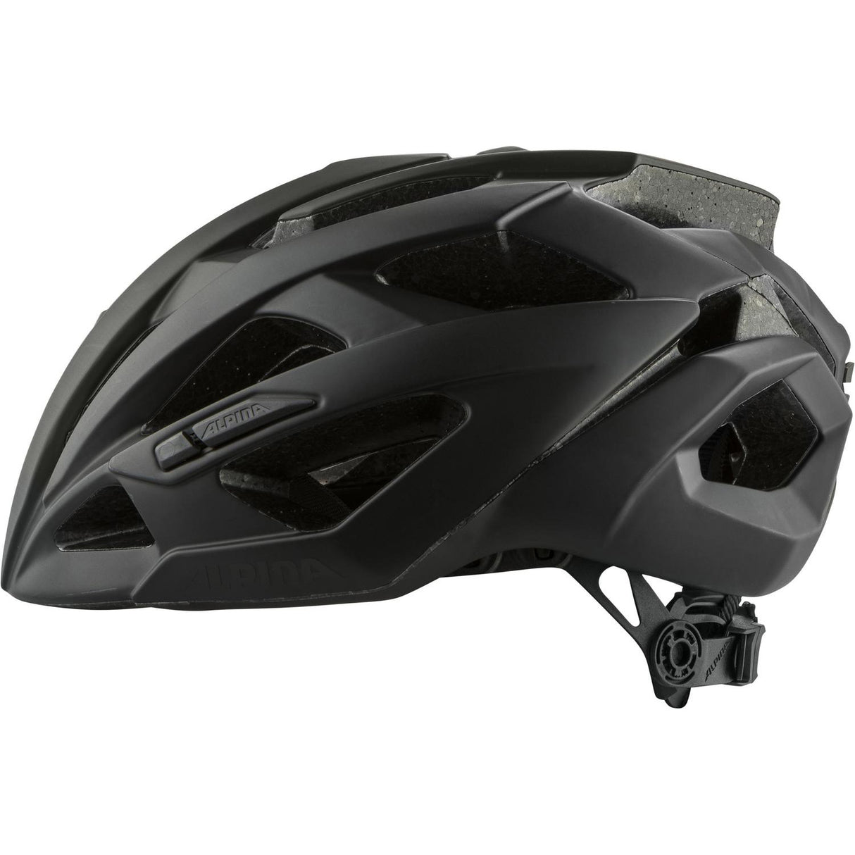 Alpina Sportrennhelm Valparola 55-59 mattschwarz
