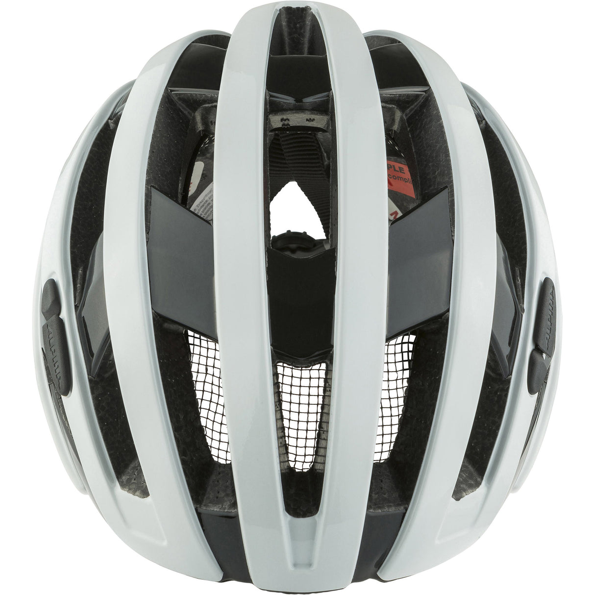 Alpina Sportrennhelm Ravel 51-56 glänzend weiß