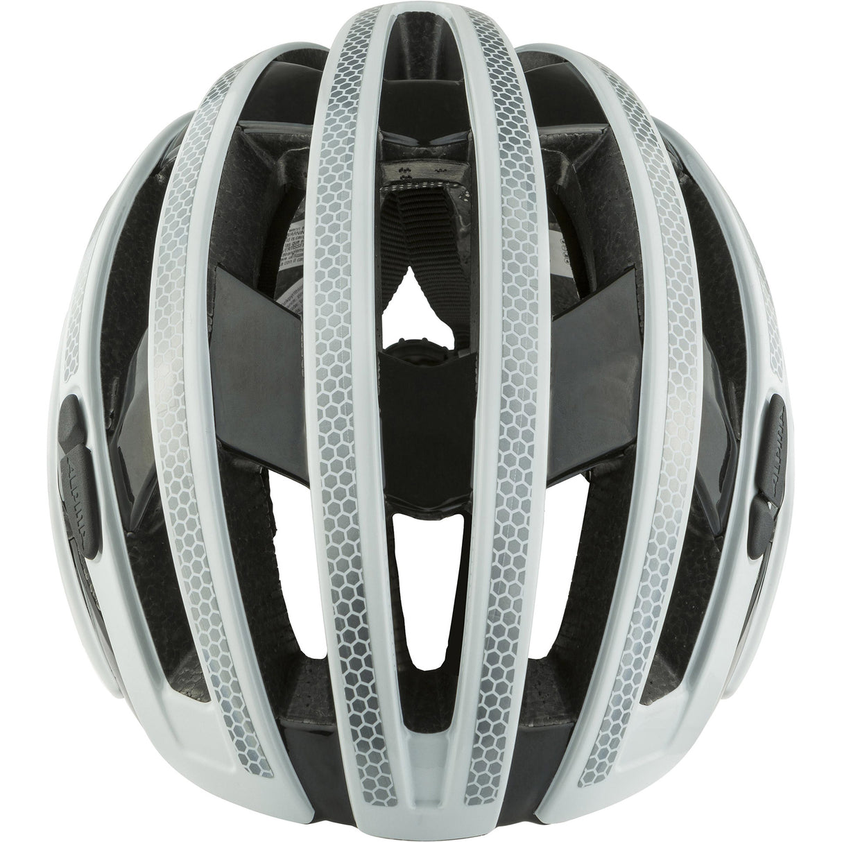 Alpina Sport-Rennhelm Ravel reflektierend 55-59 glänzend weiß