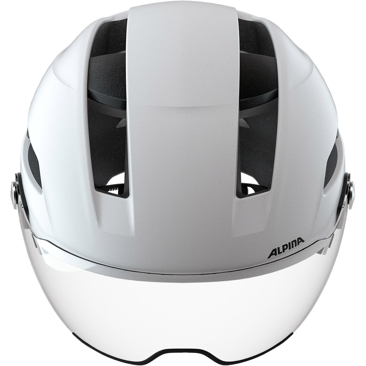 Alpina Sports Urban Helm Soho Visier 51-56 mattweiß