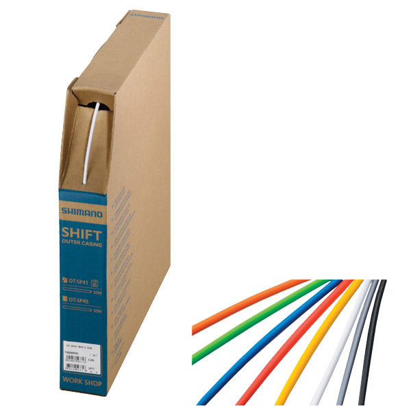 Shimano Box außerhalb Kabel SLR 5mm 40 mT. grau