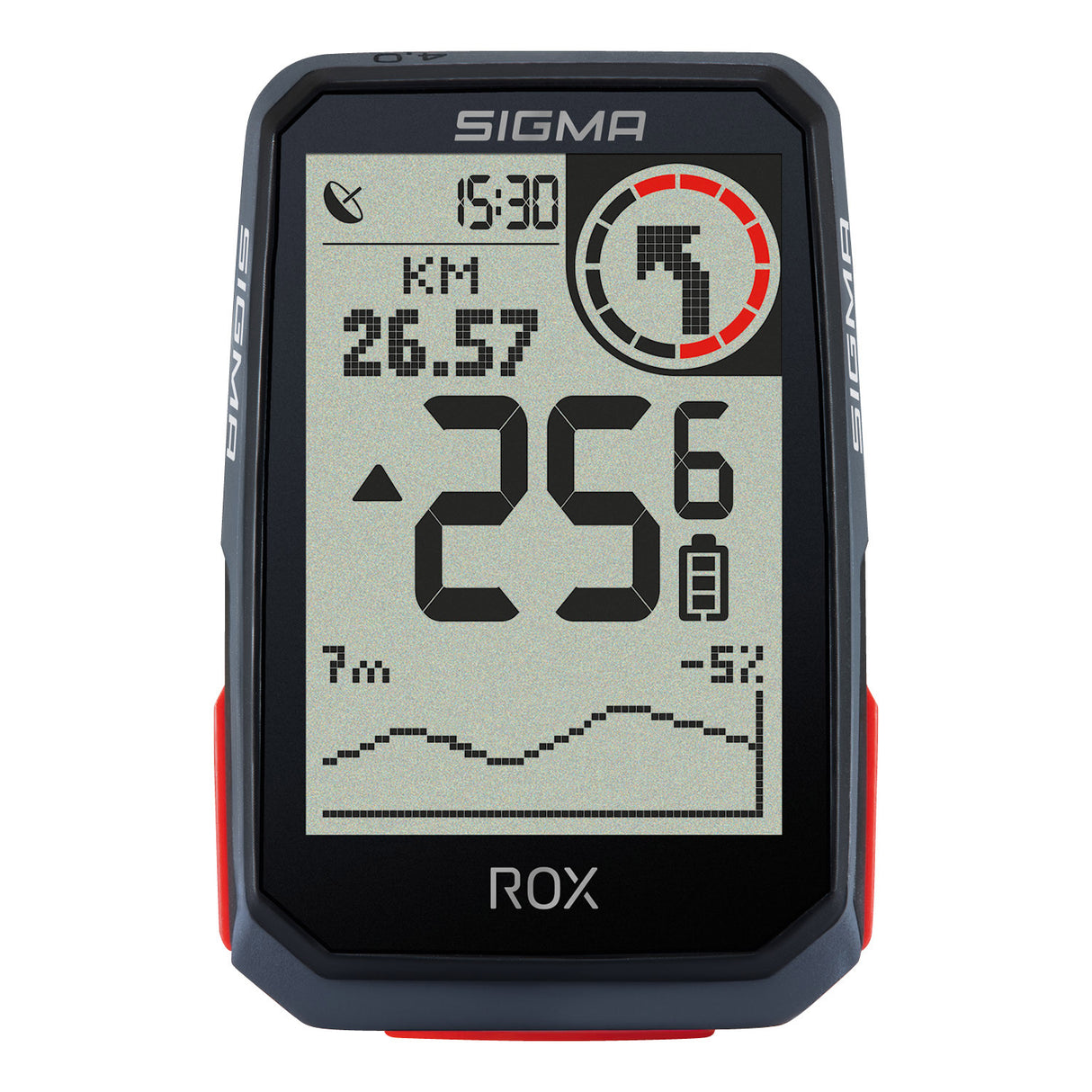 Sigma ROX 4.0 GPS SW SWO Stand einfacher Halter + USB-C-Ladekabel