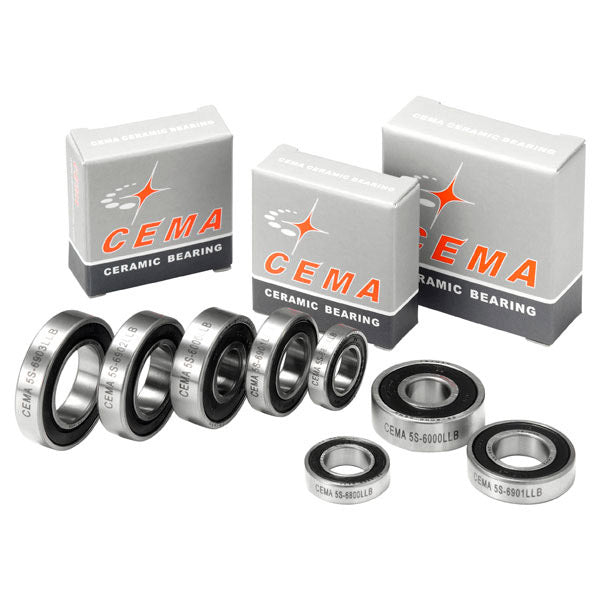 Cema Kogellager 6802 15 x 24 x 5 Keramik