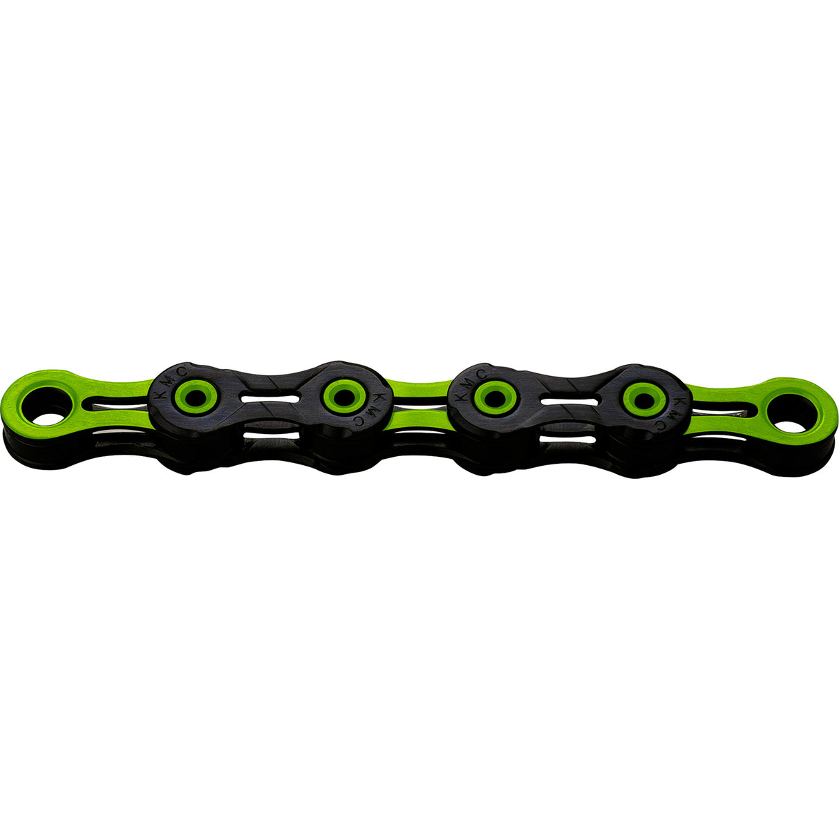 KMC Ketting 1 2-11 128 116 10V DLC10 Schwarzes Grün