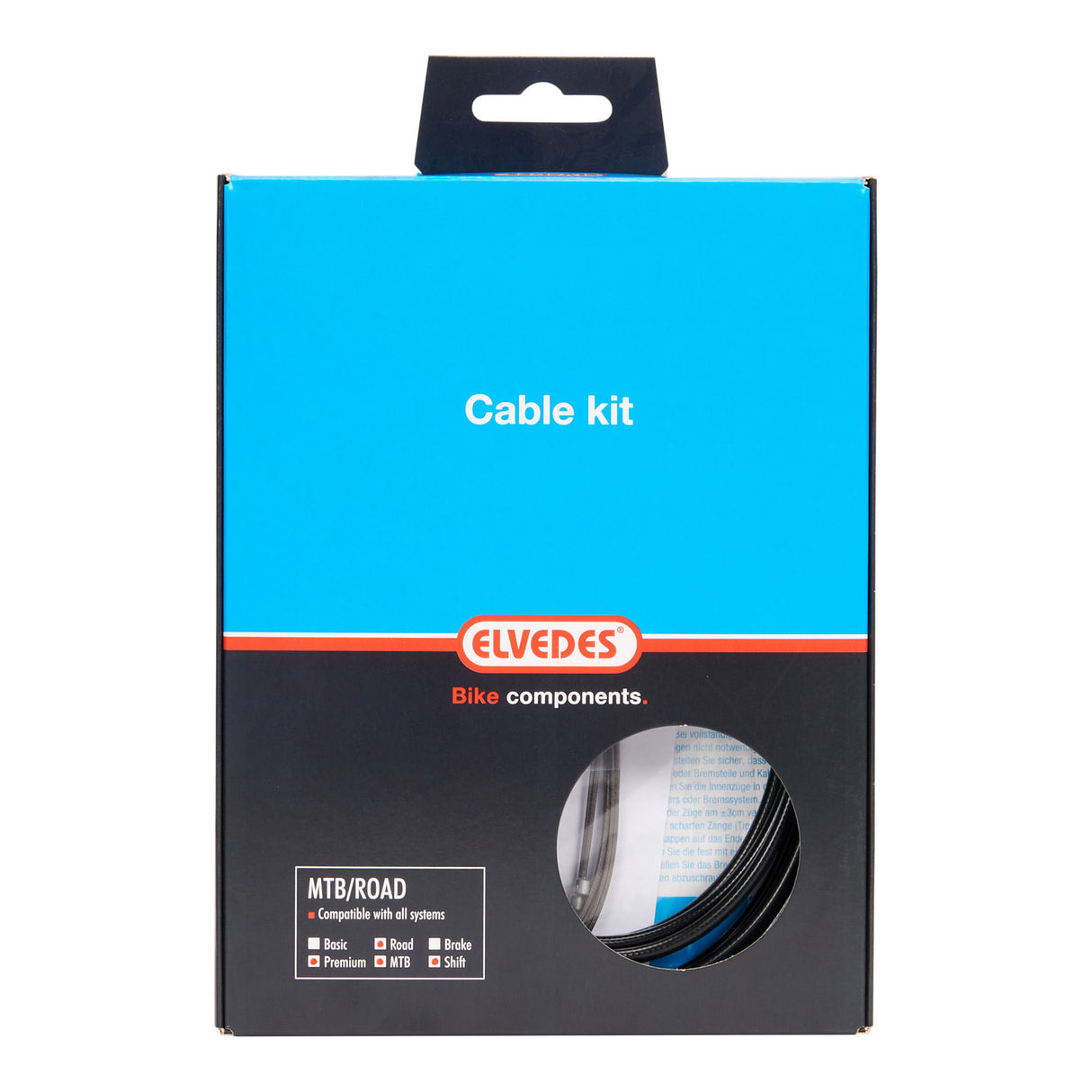 ELVEDES Switch Cabel Kit Prol.atb Race Black 2017155