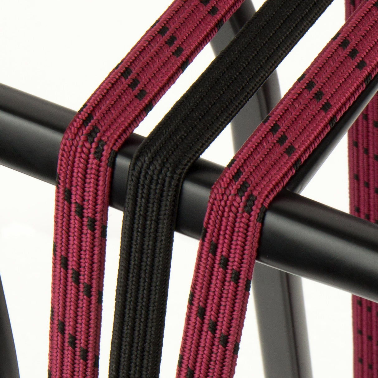 Qibbel Widk Triobinder Auge mit Haken 3x12mm schwarzer Bordeaux