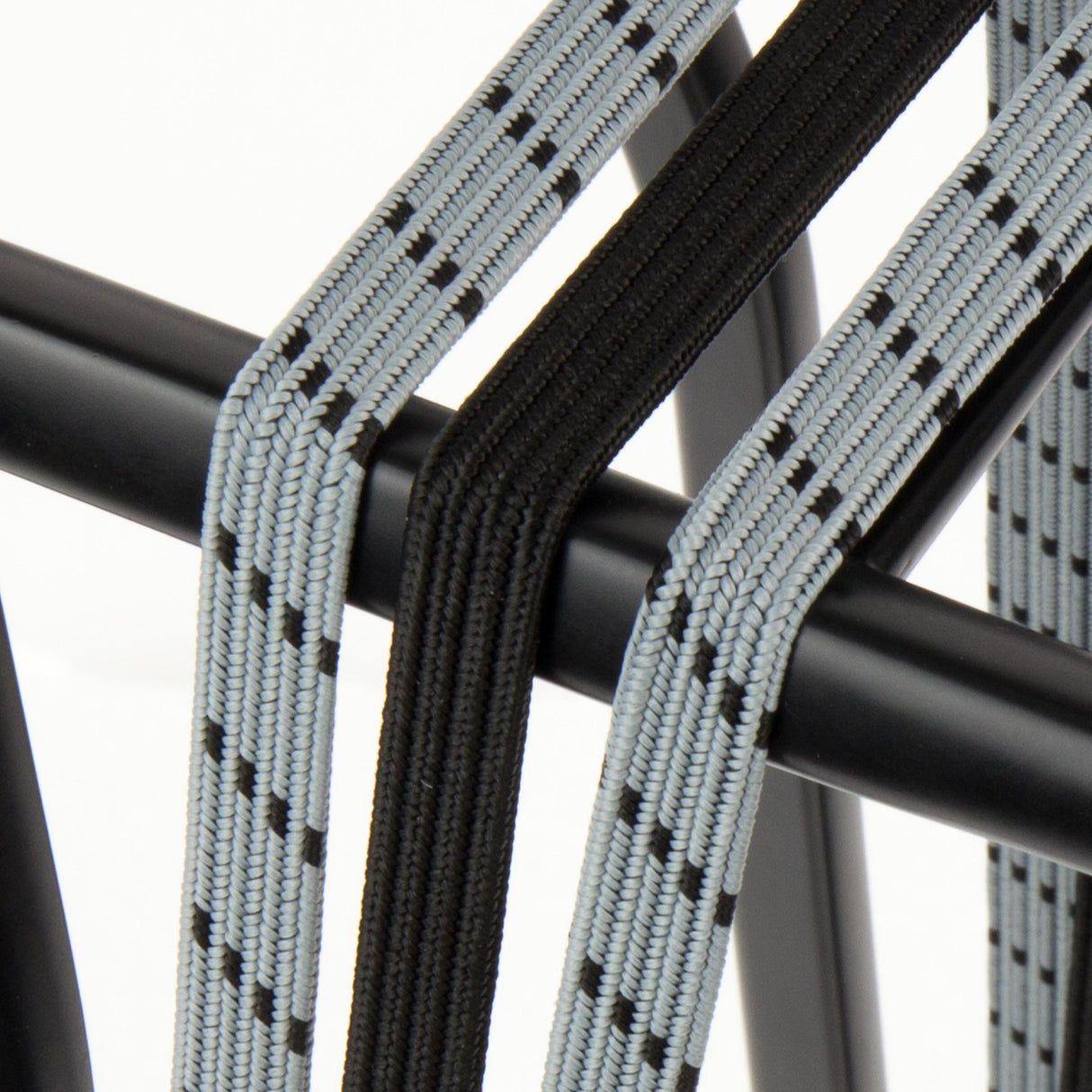 Qibbel Widk Triobinder Auge mit Haken 3x12mm schwarzer Steingrau