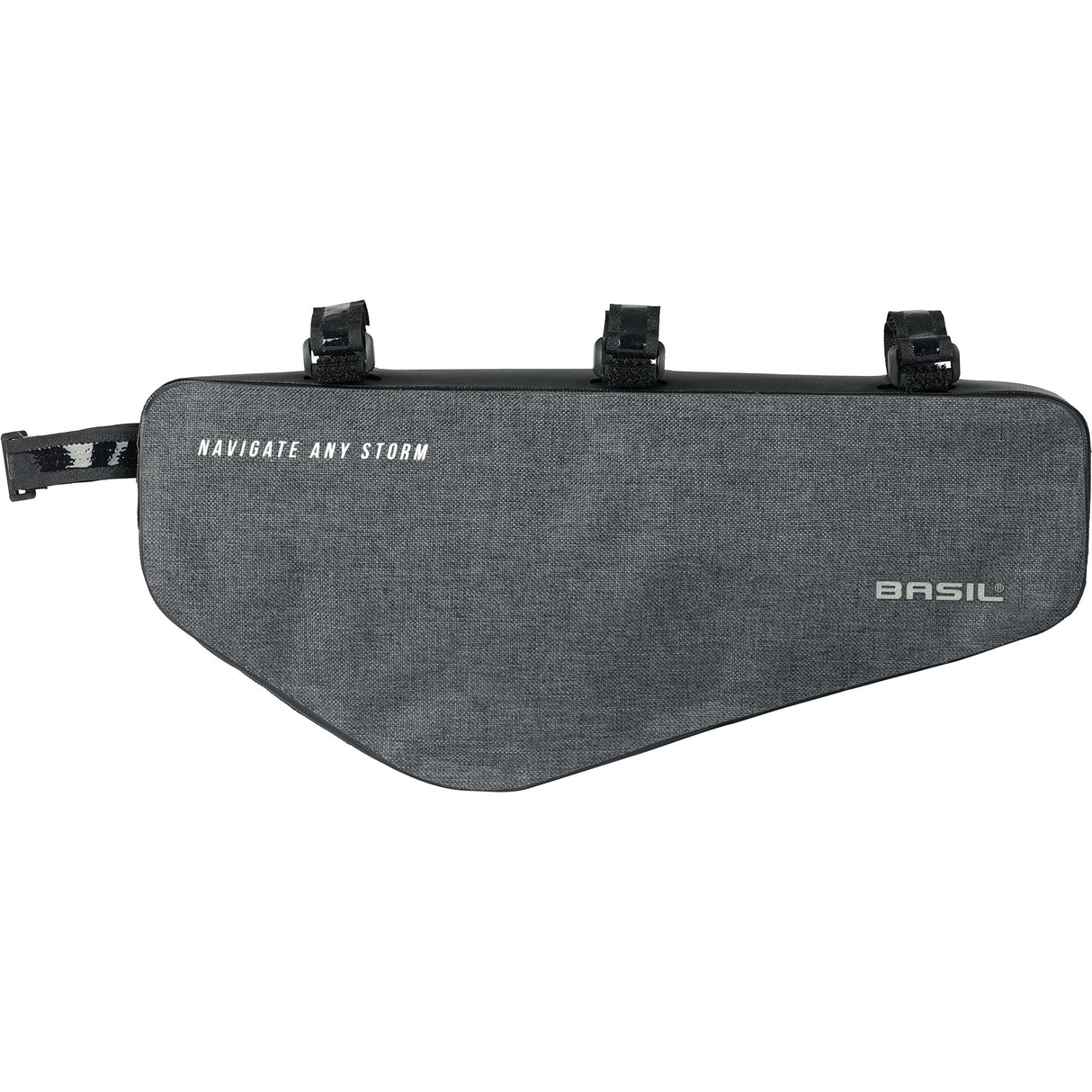Der Basilikum Navigator Storm Frametas - wasserdichte Fahrradbeutel - Unisex - Schwarz