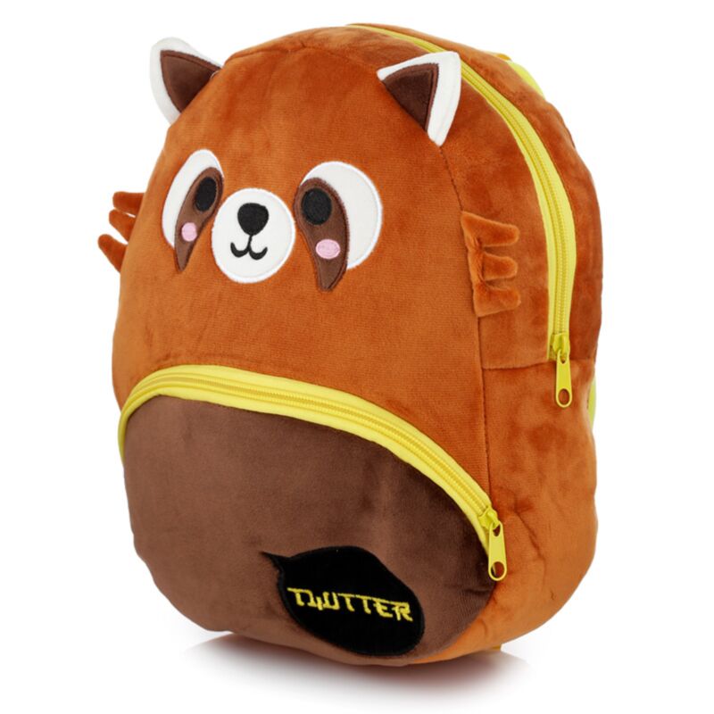 Adoramals roter Panda-Plüschrucksack