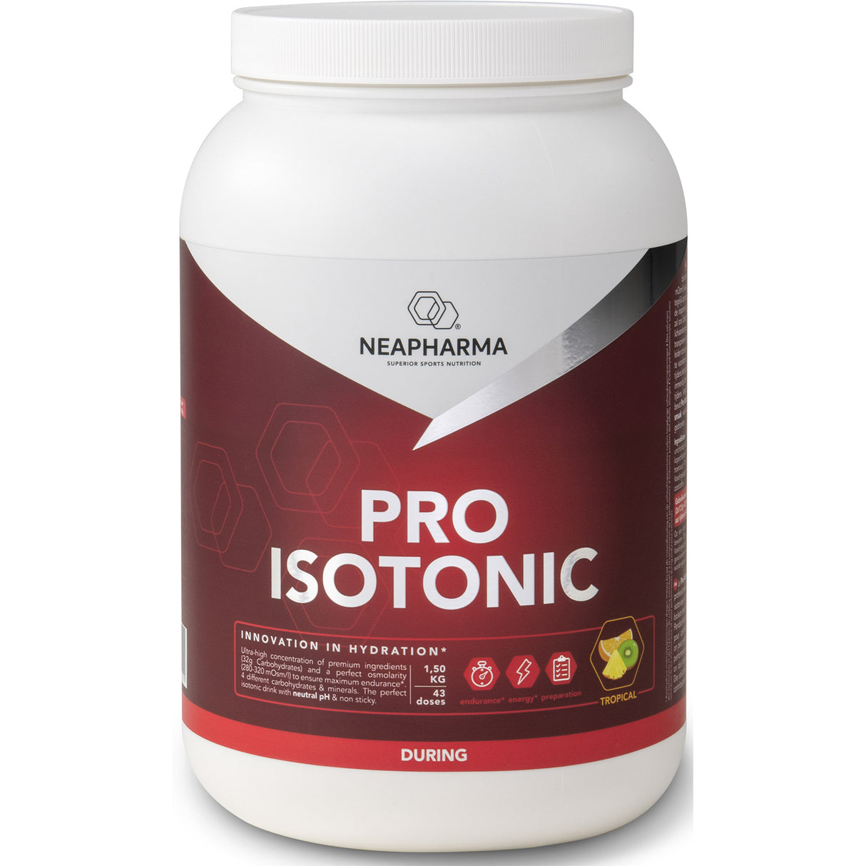 NeaPharma Neafarma Isotonisches Pulver isotonischer tropischer Topf 1,5 kg