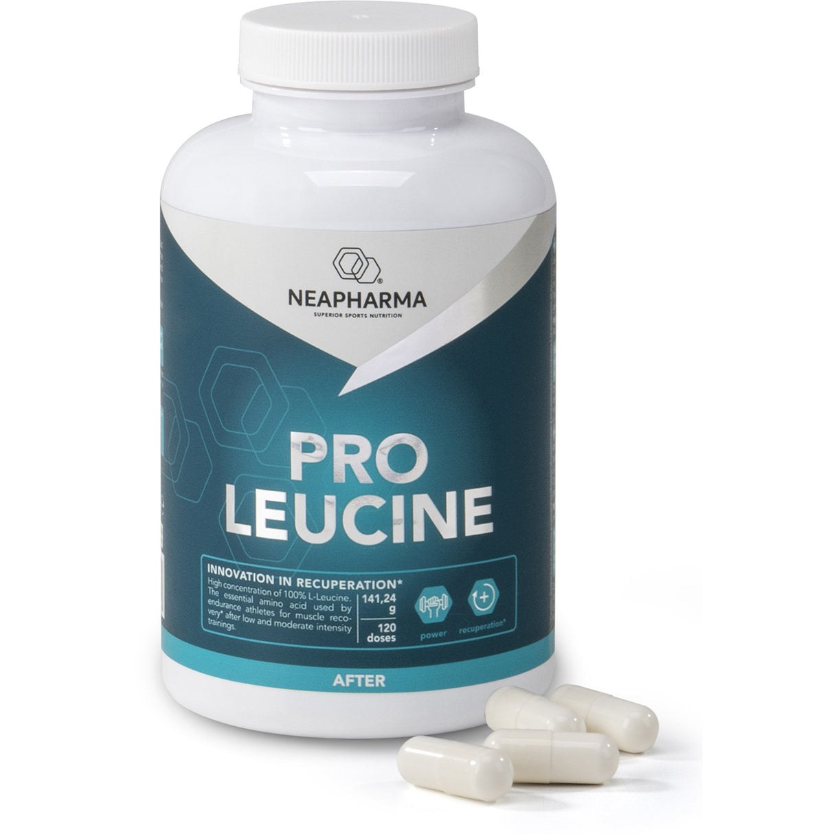 Neafarma -Kapseln Leucin -Pro -Leucin -Topf (120.)
