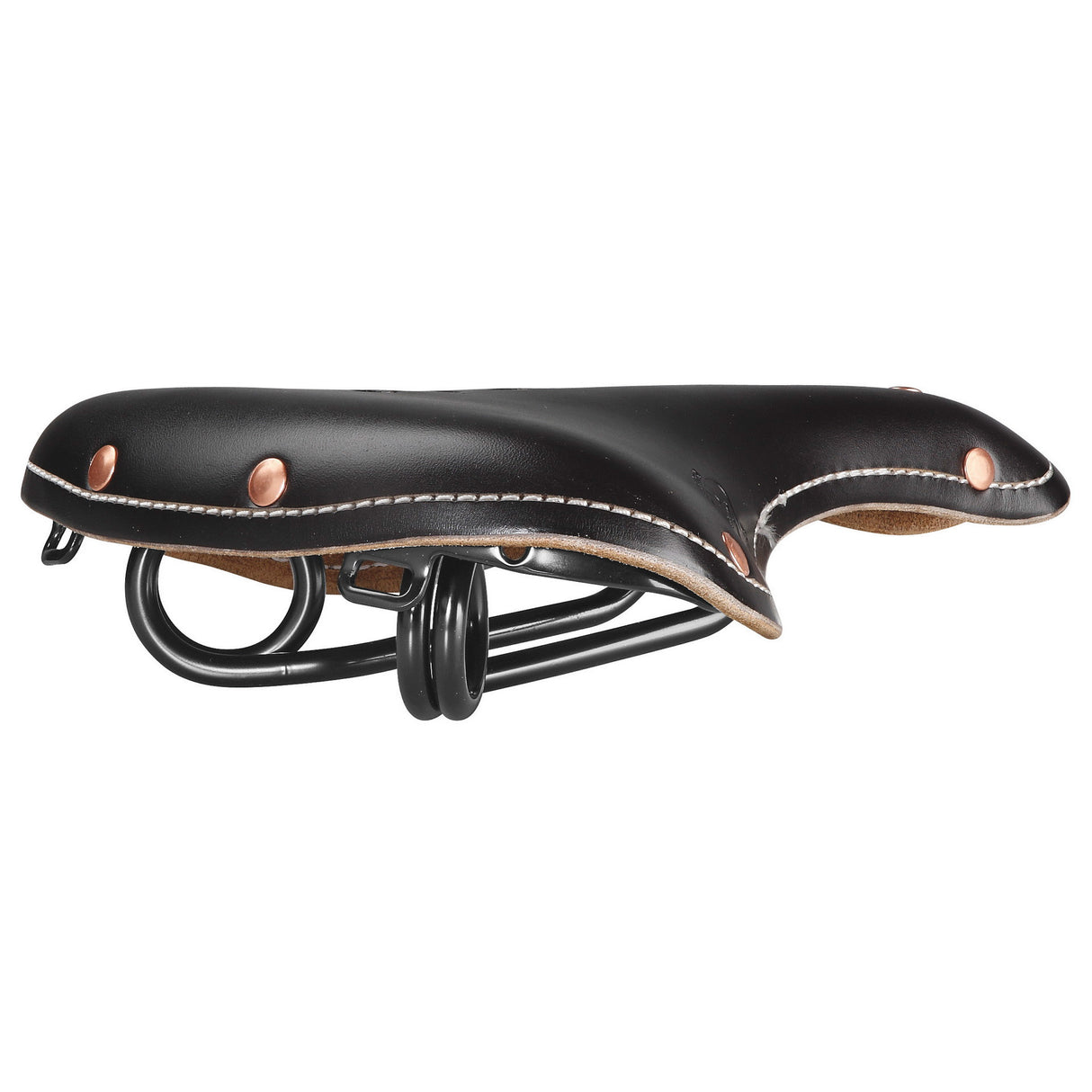 Selle Monte Grappa Monte Grappa Sattel Old Frontiers Classic Leder Schwarz