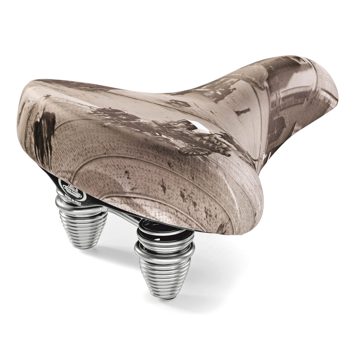 Selle Monte Grappa Monte Grappa Sattelverkauf Pepe Cruiser Skay mit Hang Spring