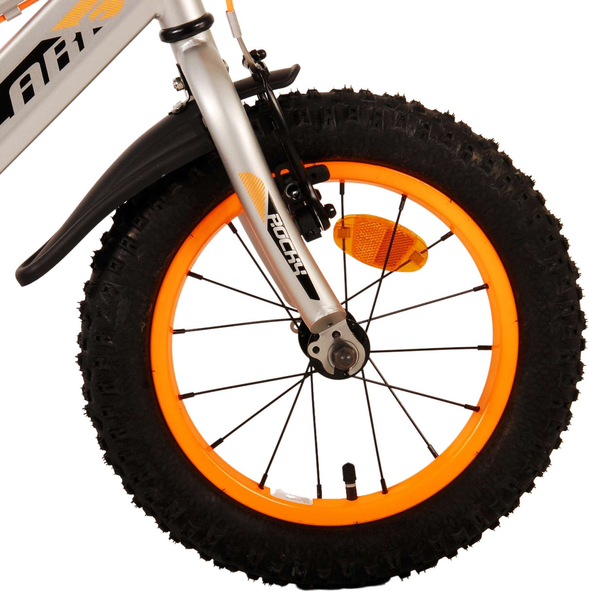 Volare Rocky Children's Bike Boys 14 Zoll grau zwei Handbremsen
