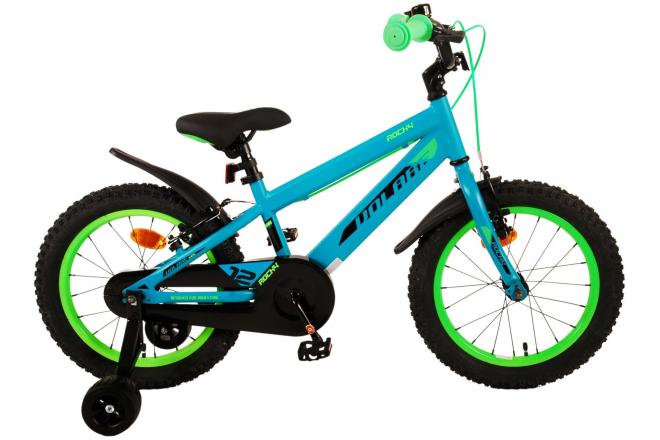 Volare Rocky Children's Bike Boys 16 Zoll grün zwei Handbremsen
