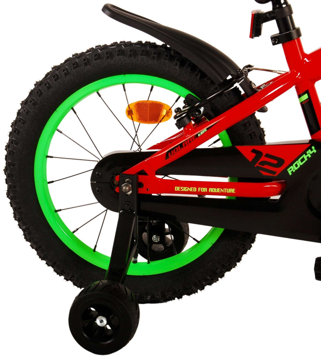 Volare Rocky Children's Bike Boys 16 Zoll rote zwei Handbremsen