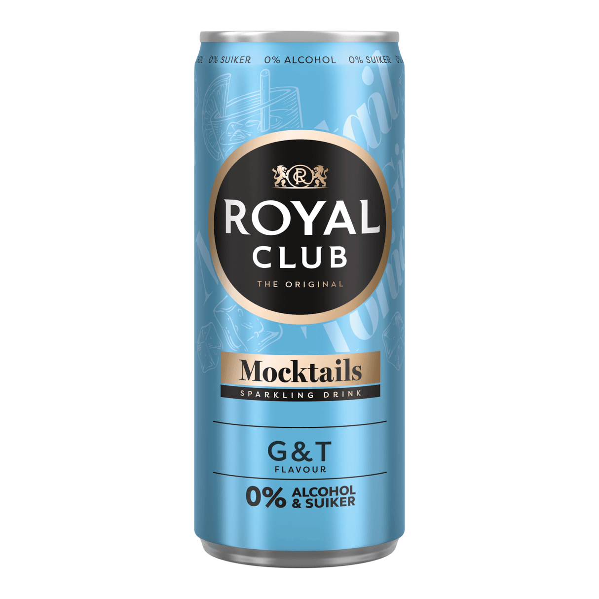 Royal Club Mocktails Gin Tonic 0% Dose (12x 25cl)
