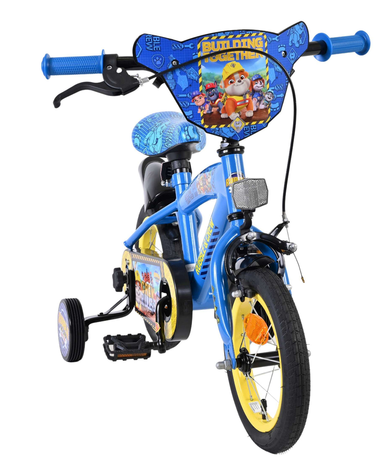 Rubble Crew - Kinderfahrrad - Jungen - 12 Zoll - Blau