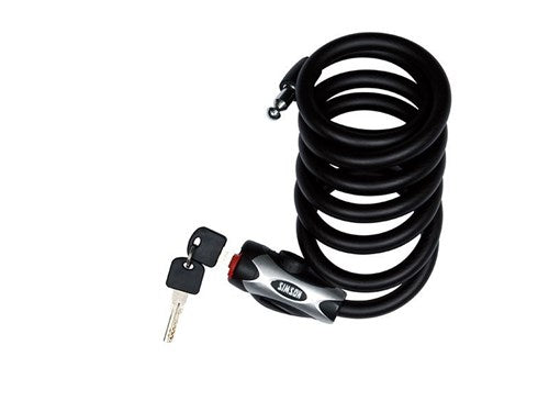 Merkloos sans marque spiraalkabelslot simson regular size xl - 10mm x 150cm