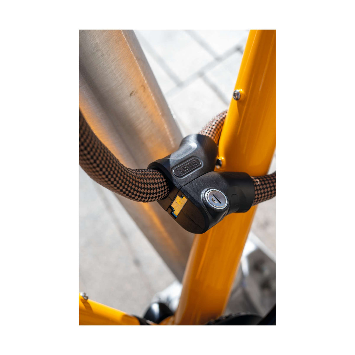 Abus Kettenschloss Infinity Loop 1806 140 Herbstorange