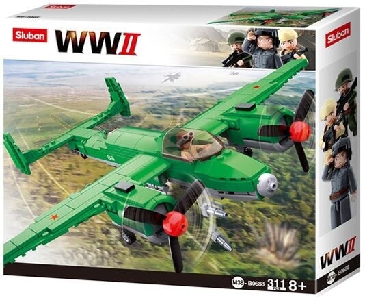 Alliierter Bomber der Sluban-Armee aus dem Zweiten Weltkrieg (M38-B0688)