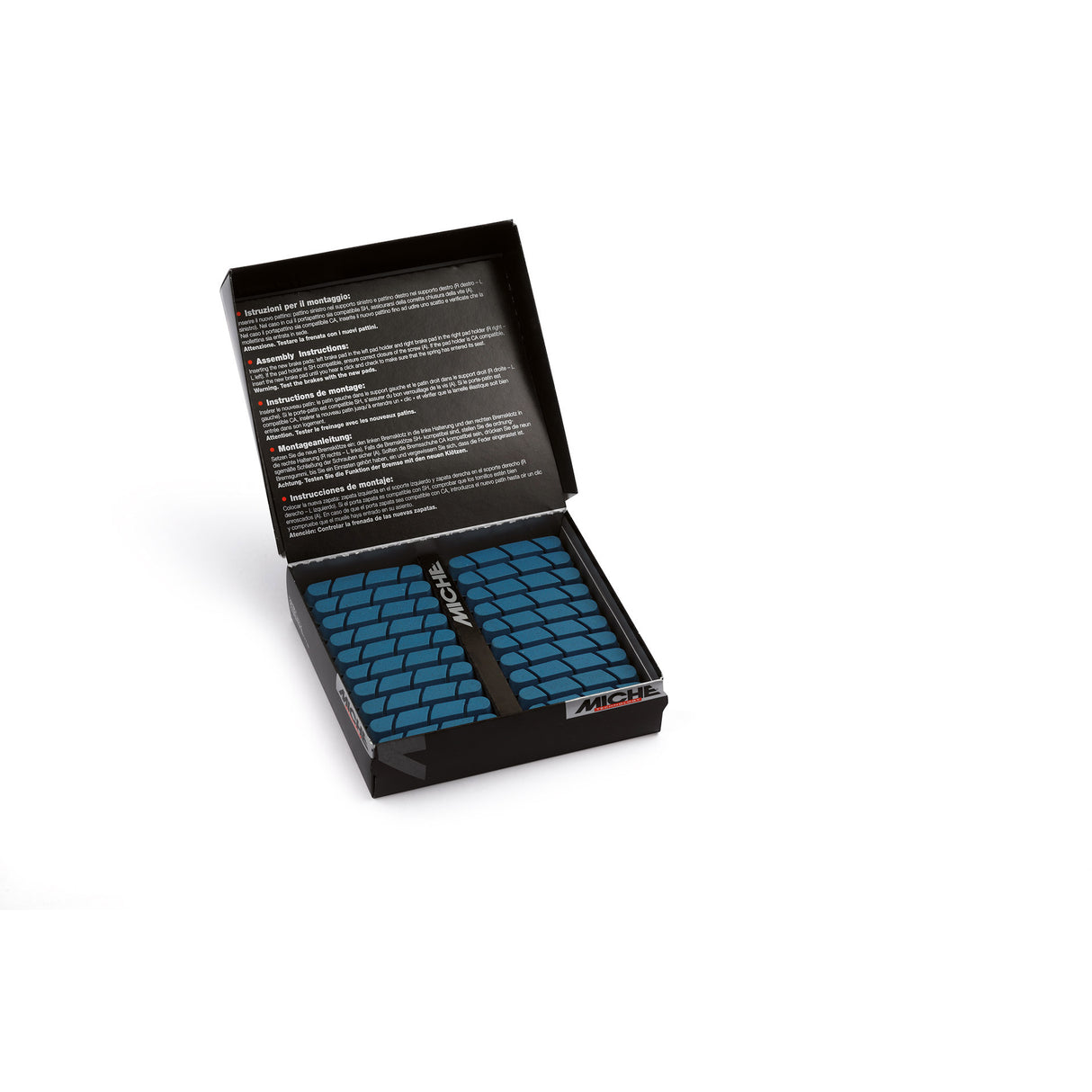Miche Bremsbeläge Kohlenstoffräder Shimano trockene Bedingungen (40.)