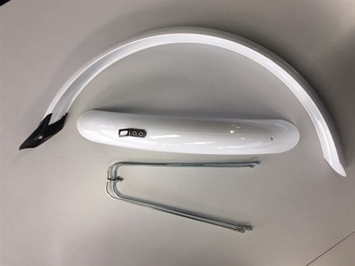 EUROFENDER SET MATBOARDS 20 Zoll 58 mm PVC Weiß