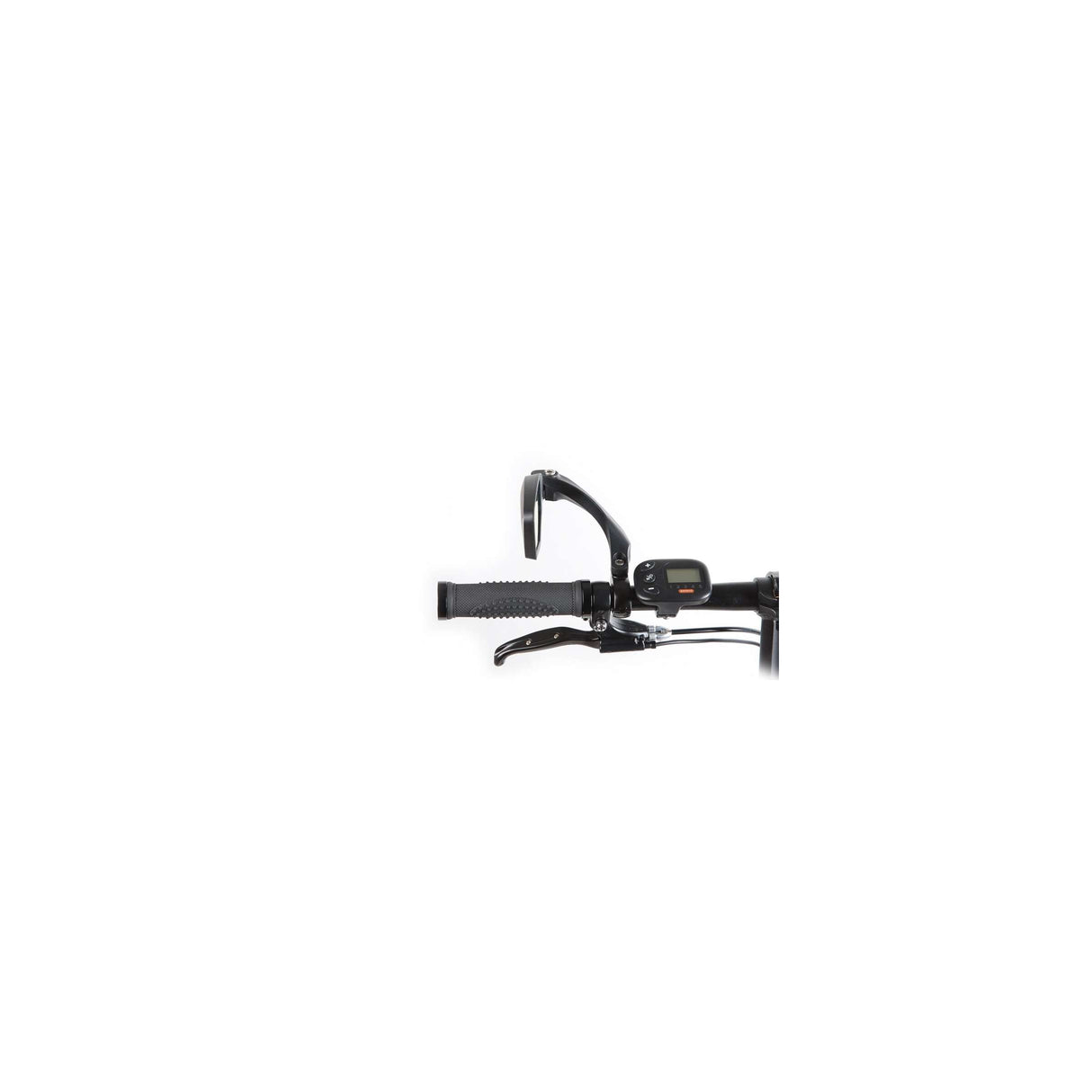 Mirage Lenkspiegel einstellbar 10 x 5 cm schwarz