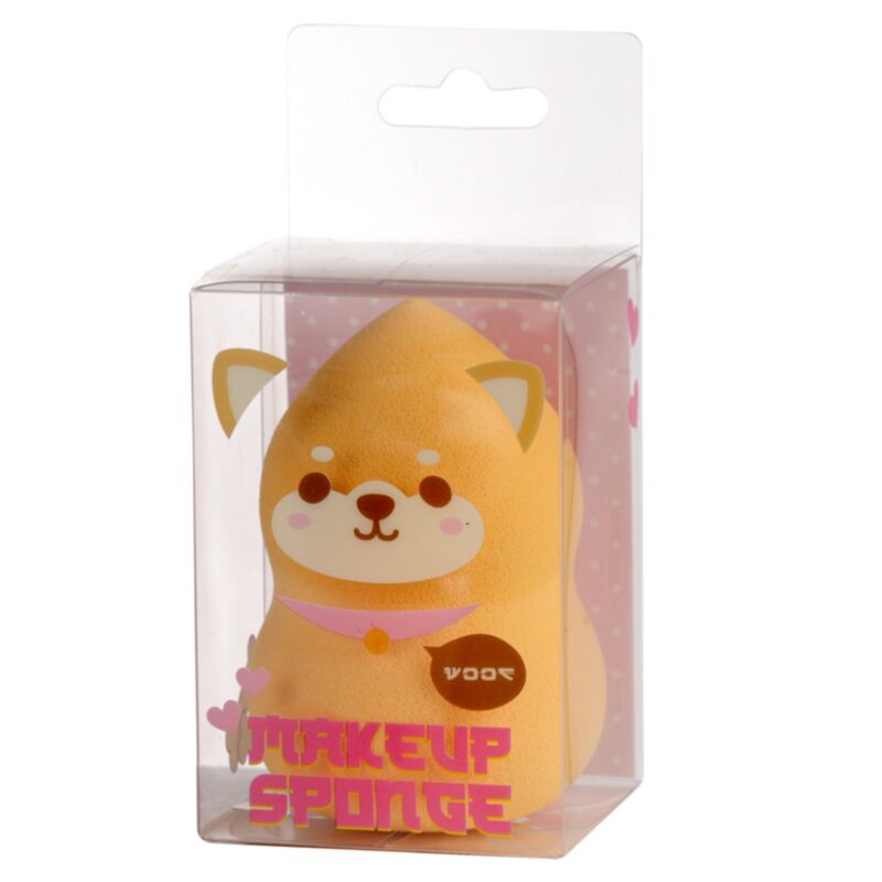 Shiba Inu Hunde-Make-up-Schwamm