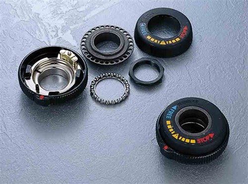 Shimano Balcoal Lock 1 Zoll x 24 T.P.I. , Drahtversion. Kommt ohne den unteren Ball Head Cup