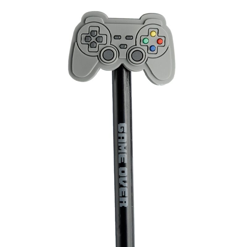 Game over – Bleistift mit PVC-Oberseite