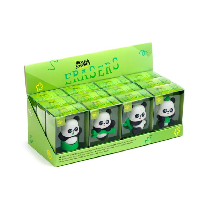 Panda-Radiergummi in Box