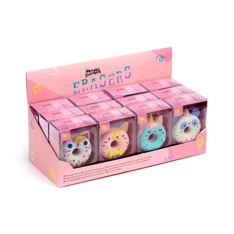 Einhorn-Donut-Kaugummi in Box