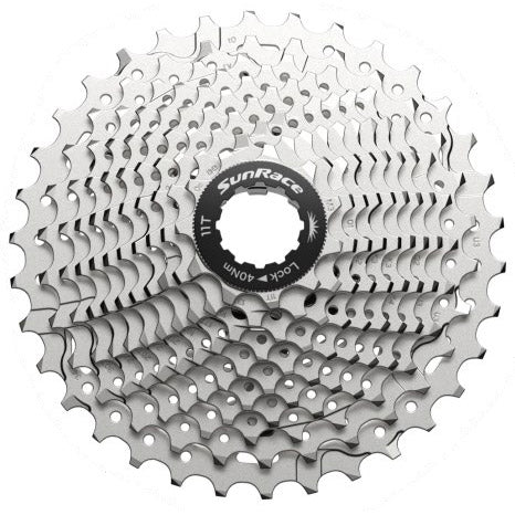 Überlegene Sunrace-Kassette CSRX1 11V 11-32T Silber