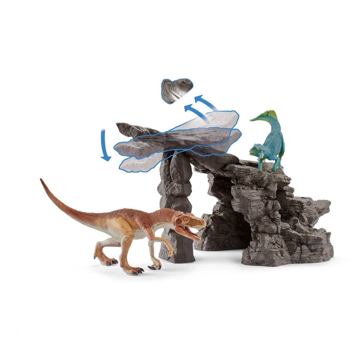 Schlich Dinosaurier spielt mit Höhle 41461