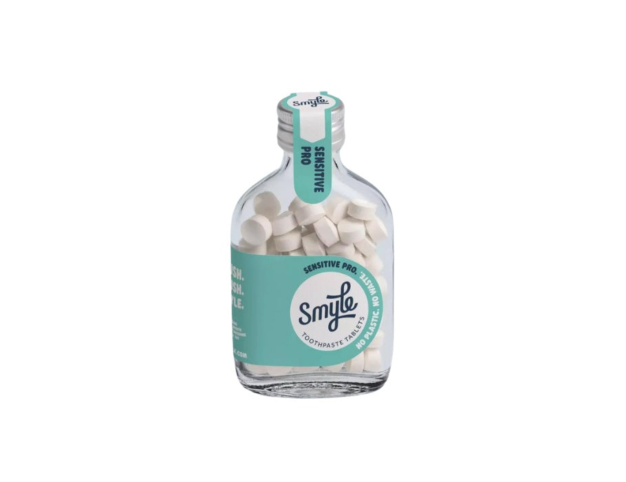 Smyle Zahnpasta-Tabs Sensitive Pro - Nachfüllpackung 65 Stk. - mit Fluorid
