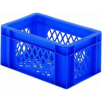 Fahrradkiste Gepäckkiste Mini Blau 30x20x14,5 cm