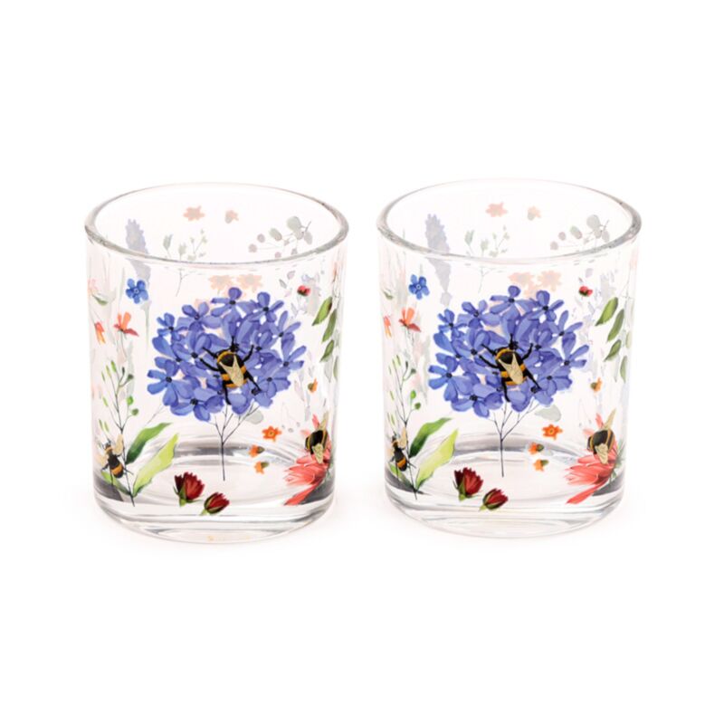 Nectar Meadows Set mit 2 Glastrinkgläsern 250 ml