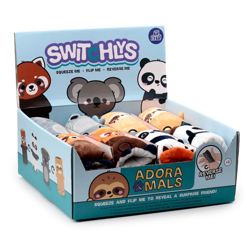 Switchlys Adoramals Panda Red Panda Koala Faultier Spielzeug