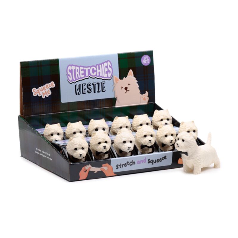 Stretchspielzeug West Highland Terrier Hund