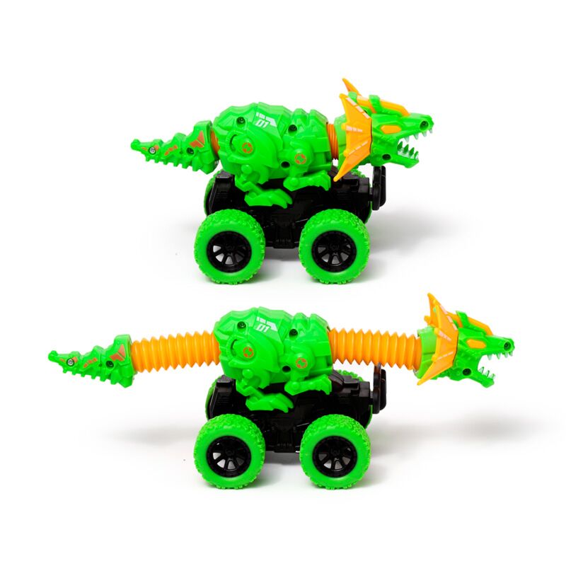 Geheimnisvolles Dinosaurier-Ei-Teleskop-Reibungs-Push-Pull-Action-Spielzeug