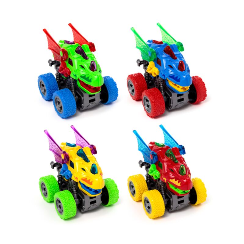LED-Offroad-Drachenkopf-Stunt-Truck-Action-Spielzeug