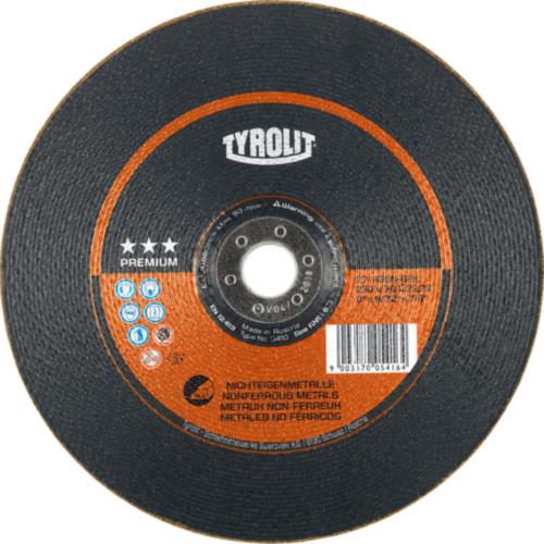 Tyrolit abs 125x7,0mm a36n-bfx Premium Alu | 10 Stück